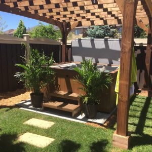 Idei de instalare jacuzzi exterior in gradina jacuzzi-exterior
